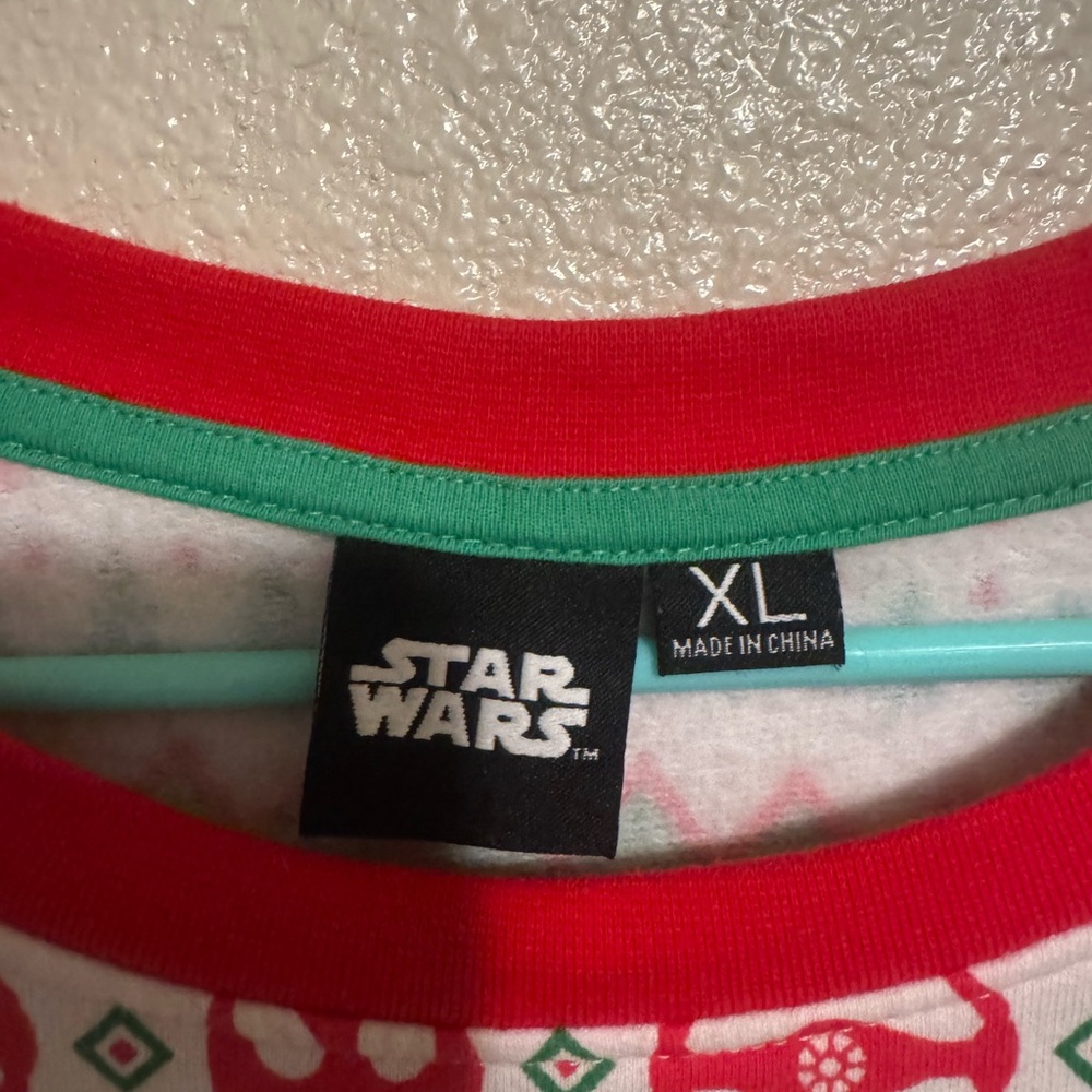 Star Wars Red and Green Collar Shirt